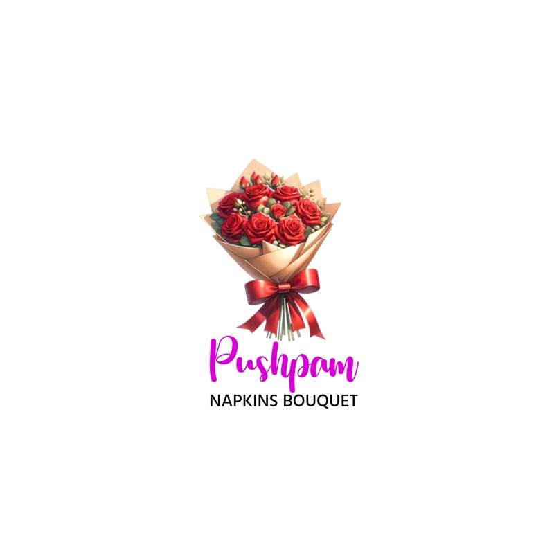 Pushpam Napkins bouquet